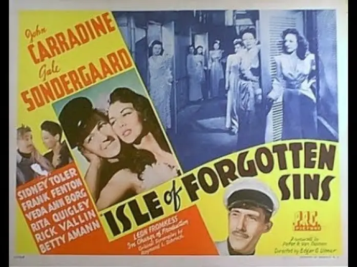 Видео к фильму Isle of Forgotten Sins — Monsoon (Isle of Forgotten Sins) (1943) - FULL Movie -John Carradine, Gale Sondergaard, Sidney Toler