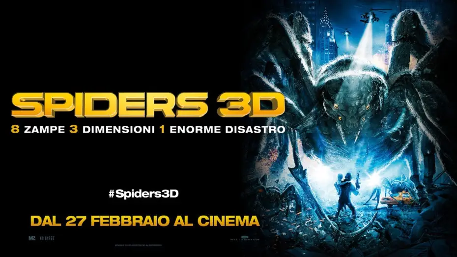Видео к фильму Пауки — SPIDERS 3D - Trailer italiano [HD]