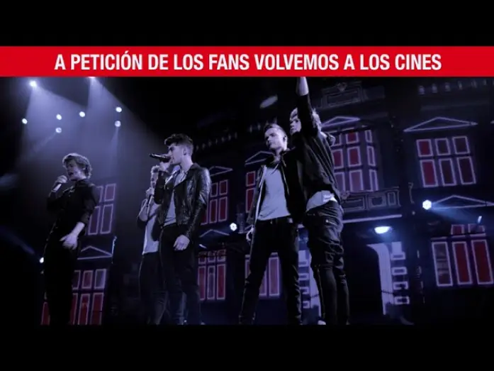 Видео к фильму One Direction: Это - мы — Reestreno en cines a partir del 15 de noviembre