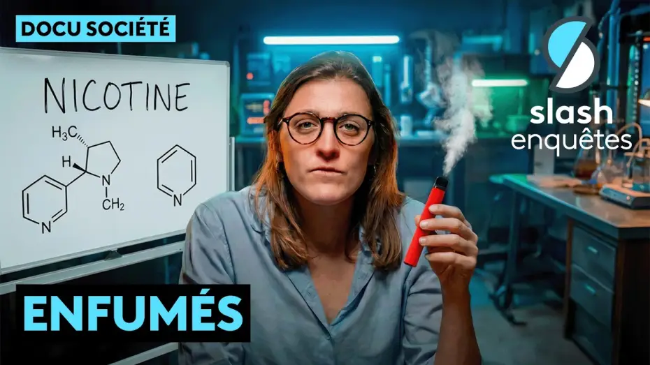 Видео к фильму Enfumés, j'ai infiltré l'industrie de la vape — J'ai infiltré l'industrie de la vape et découvert ses stratégies cachées