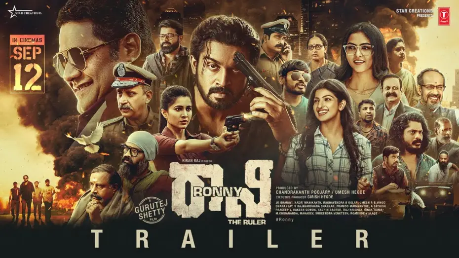 Видео к фильму Rony - The Ruler — RONNY: THE RULER Official Trailer | Kiran Raj,Samiksha, Apurva | Guru Tej Shetty | Chandrakanth P