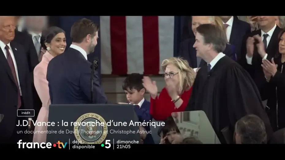 Видео к фильму J.D. Vance : la revanche d'une Amérique — [Bande annonce] Le monde en face : la revanche d'une Amérique
