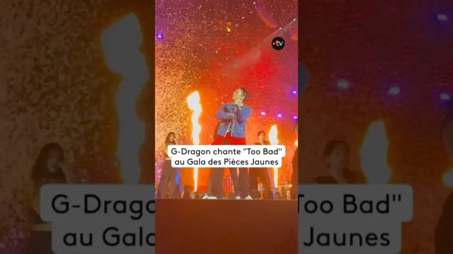 Видео к фильму Le Gala des Pièces Jaunes 2026 : Le concert événement — Le t-shirt "I love Paris" de G-Dragon ! #GDragon #GalaDesPiècesJaunes