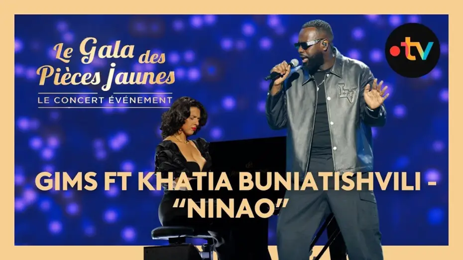 Видео к фильму Le Gala des Pièces Jaunes 2026 : Le concert événement — Gims - Ninao avec la pianiste Khatia Buniatishvili live au Gala des Pièces Jaunes 2026