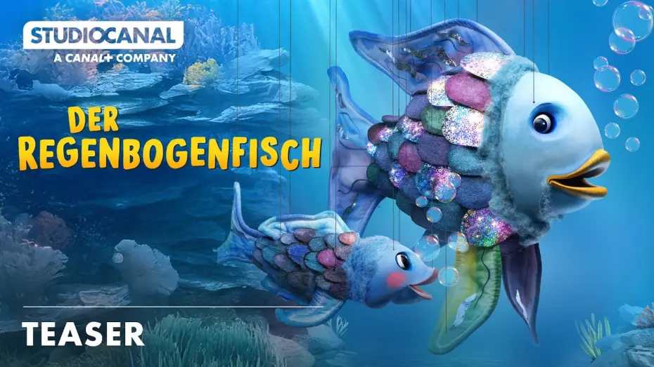 Видео к фильму Der Regenbogenfisch — THE RAINBOW FISH | Teaser | In theaters November 19!