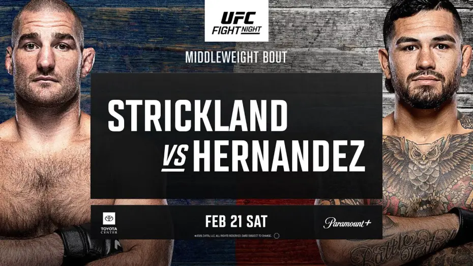 Видео к фильму UFC Fight Night 267: Стрикланд vs. Хернандез | UFC Houston: Strickland vs Hernandez - February 21st | Fight Promo
