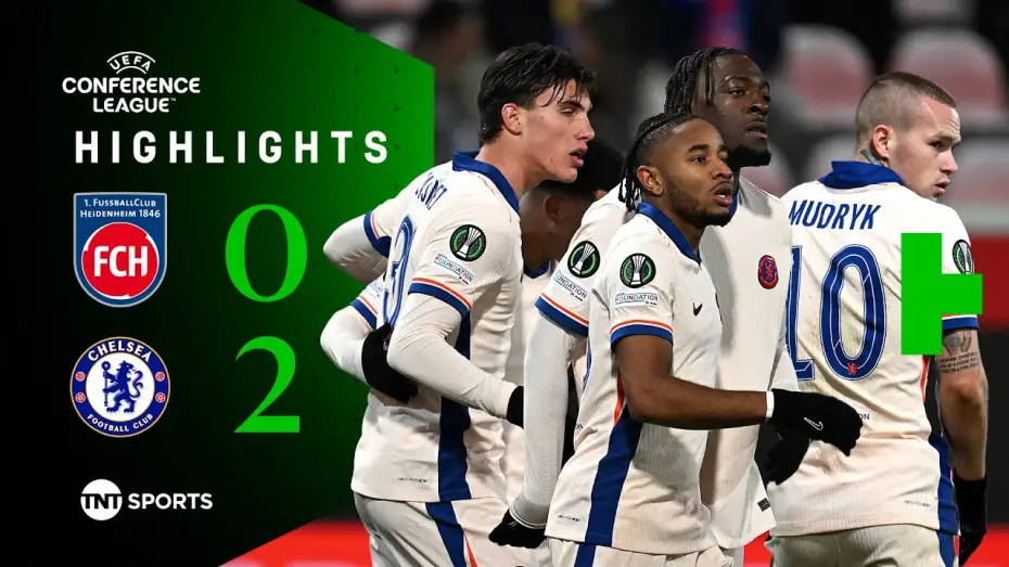 Видео к фильму Chelsea FC - Season Review 2024/25 — Heidenheim 0-2 Chelsea - Conference League