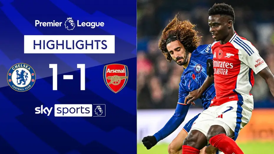 Видео к фильму Chelsea FC - Season Review 2024/25 — Chelsea 1-1 Arsenal - Premier League