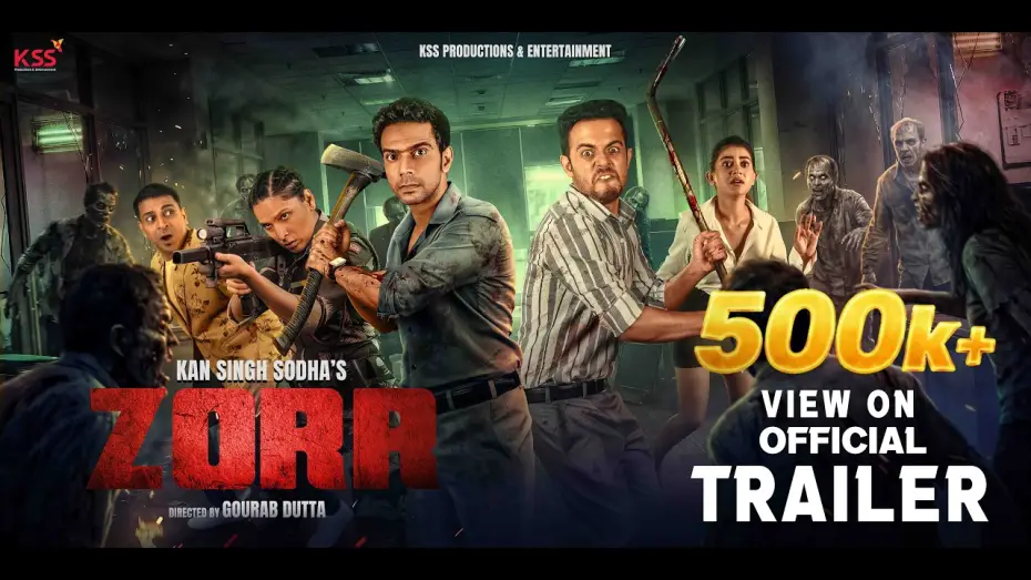 Видео к фильму Zorr | ZORR-Official Trailer|A Zombie Horror Comedy|In Theatres 6th Feb 2026|Kan Singh Sodha|Gourab Dutta