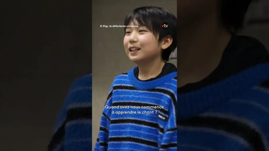 Видео к фильму K-Pop La déferlante coréenne — K-pop : à 10 ans il passe un casting pour intégrer un boys band