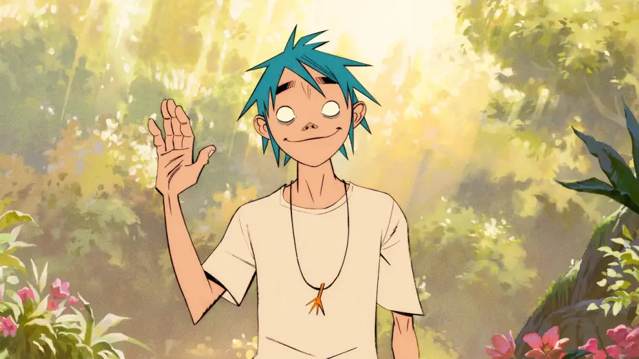 Видео к фильму Gorillaz Present: The Mountain, The Moon Cave and The Sad God — Official Trailer 2