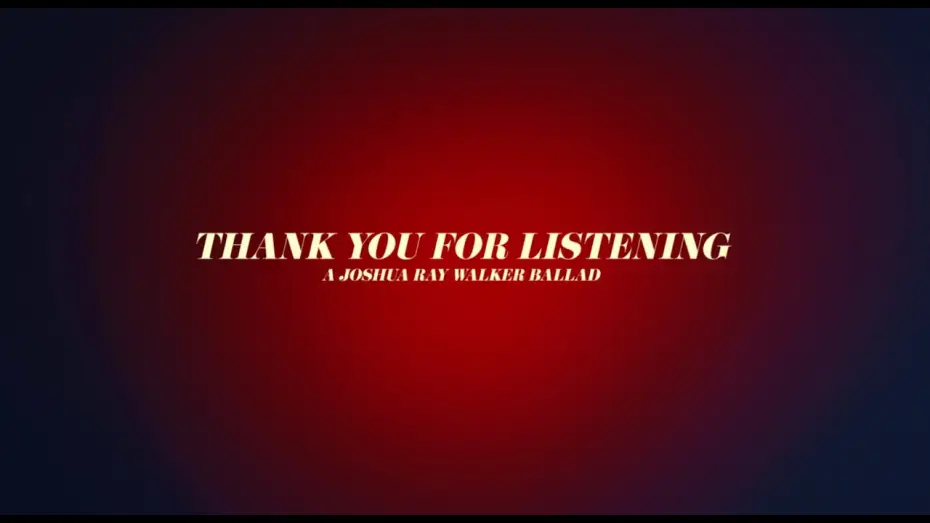 Видео к фильму Thank You For Listening — THANK YOU FOR LISTENING - OFFICIAL TEASER - TEXAS MONTHLY