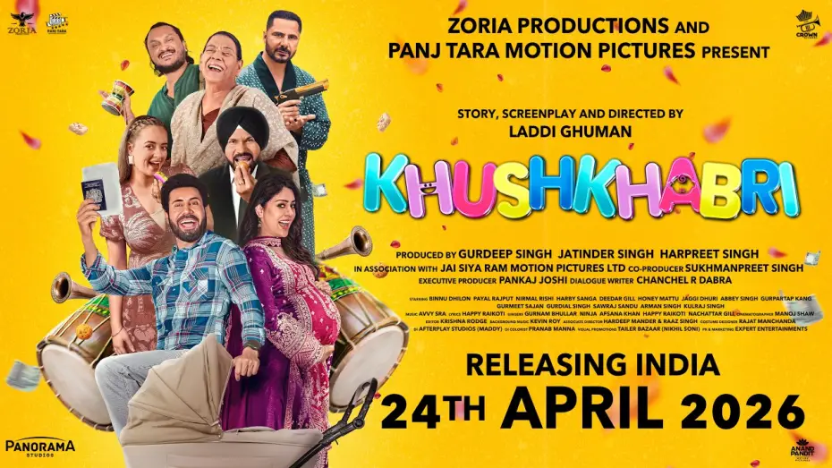 Видео к фильму Khushkhabri — Khushkhabri (Official Trailer) | Binnu Dhillon | Payal Rajput | Nirmal Rishi | Harby Sangha