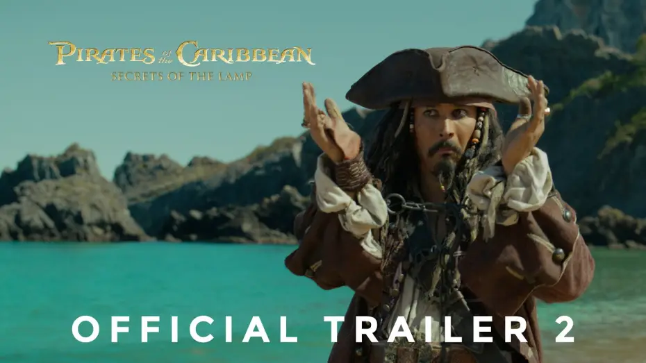 Видео к фильму A Karib-tenger kalózai: A lámpás titka — Pirates of the Caribbean: Secrets of the Lamp | Official Trailer 2