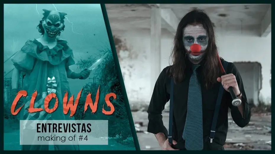 Видео к фильму Clowns — Entrevistas - Making Of CLOWNS ep.4 | RACIOCINEMA