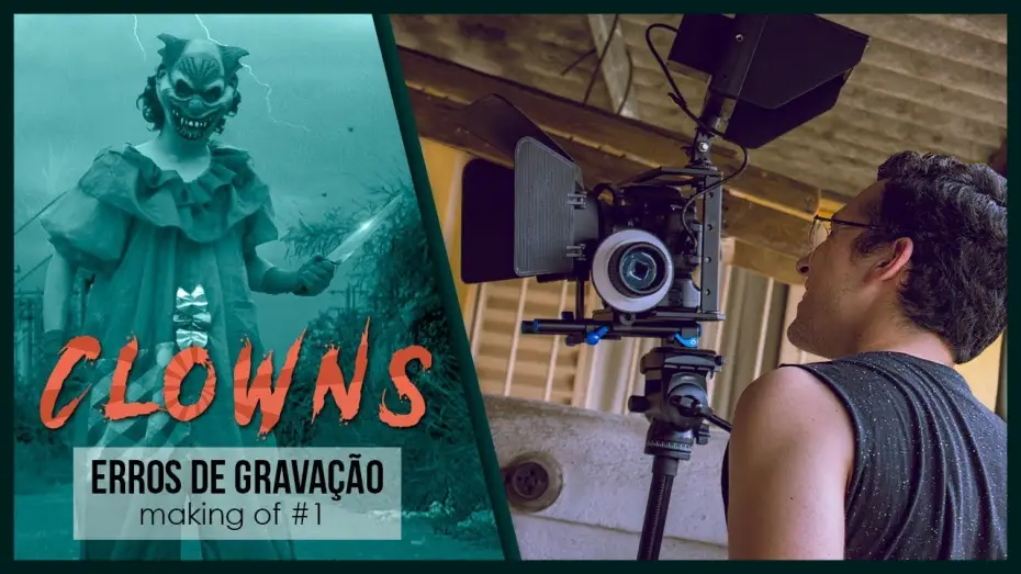 Видео к фильму Clowns — Erros de Gravação - Making Of CLOWNS ep.1 | RACIOCINEMA