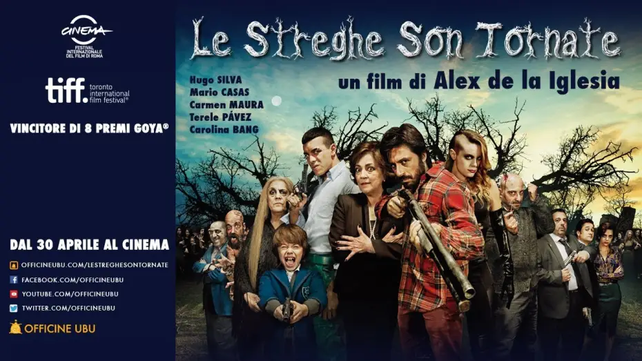 Видео к фильму Ведьмы из Сугаррамурди — Le Streghe Son Tornate - Trailer Italiano ufficiale - dal 30 aprile al cinema