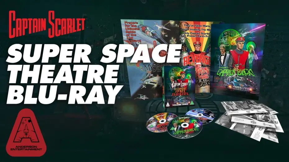 Видео к фильму Target: Captain Black! — Captain Scarlet Super Space Theatre Blu-ray Box Set | Official Trailer