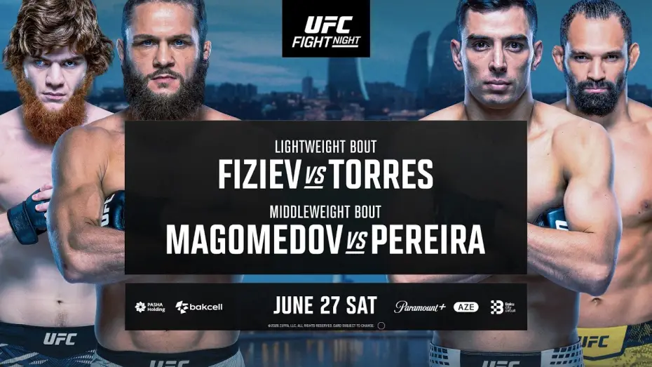 Видео к фильму UFC Fight Night 280: Физиев vs. Торрес | UFC Baku: Fiziev vs Torres  - June 27th | Fight Promo