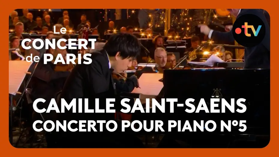 Видео к фильму Le Concert de Paris 2026 — Concerto pour piano n°5 : « Egyptien » (Camille Saint-Saëns) par Masaya Kamei