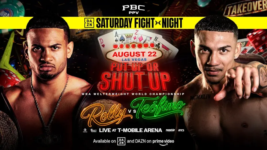 Видео к фильму Rolando Romero vs. Teofimo Lopez — Rolly vs. Teofimo FIGHT PREVIEW: August 22, 2026 | LIVE on PBC PPV