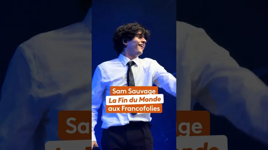 Видео к фильму Le meilleur des Francofolies — Sam Sauvage chante « La Fin du monde » aux Francofolies
