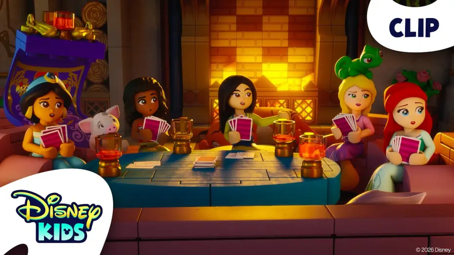 Видео к фильму LEGO Disney Princess: Magical Mayhem — The Princesses Have Unexpected Visitors! 🏰🐾✨ | LEGO Disney Princess: Magical Mayhem | @disneykids