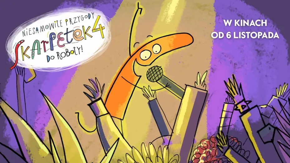 Видео к фильму Niesamowite przygody skarpetek 4. Do roboty! — Teaser
