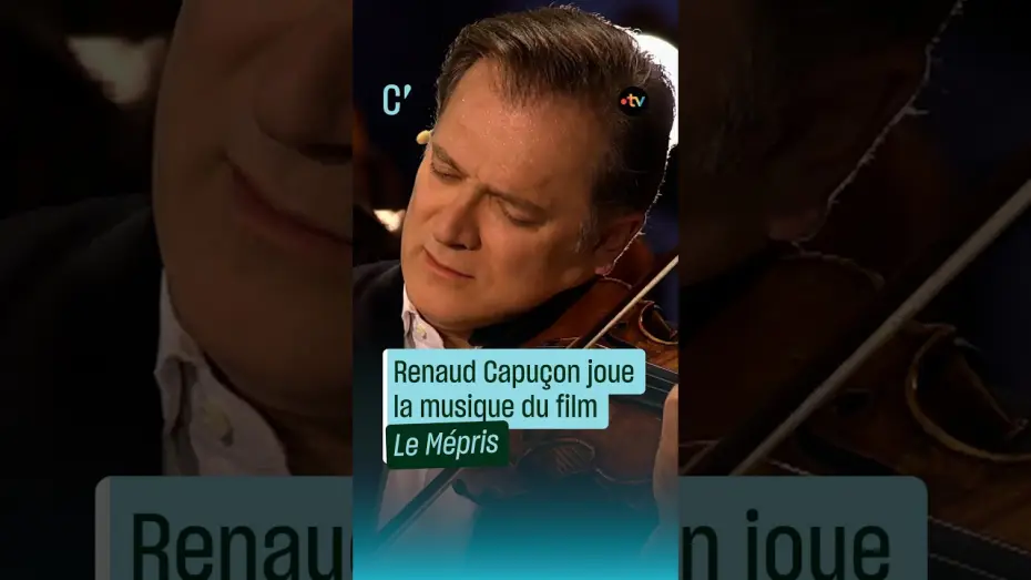Видео к фильму Renaud Capuçon aux Chorégies d'Orange — Renaud Capuçon joue la musique du film « Le Mépris » - Culture Prime