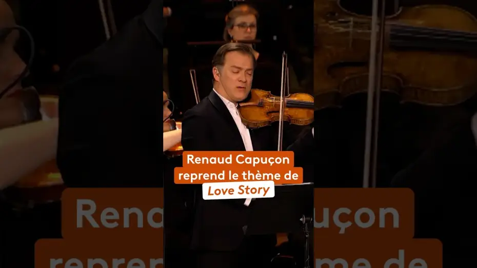 Видео к фильму Renaud Capuçon aux Chorégies d'Orange — Renaud Capuçon joue la musique du film « Love Story »