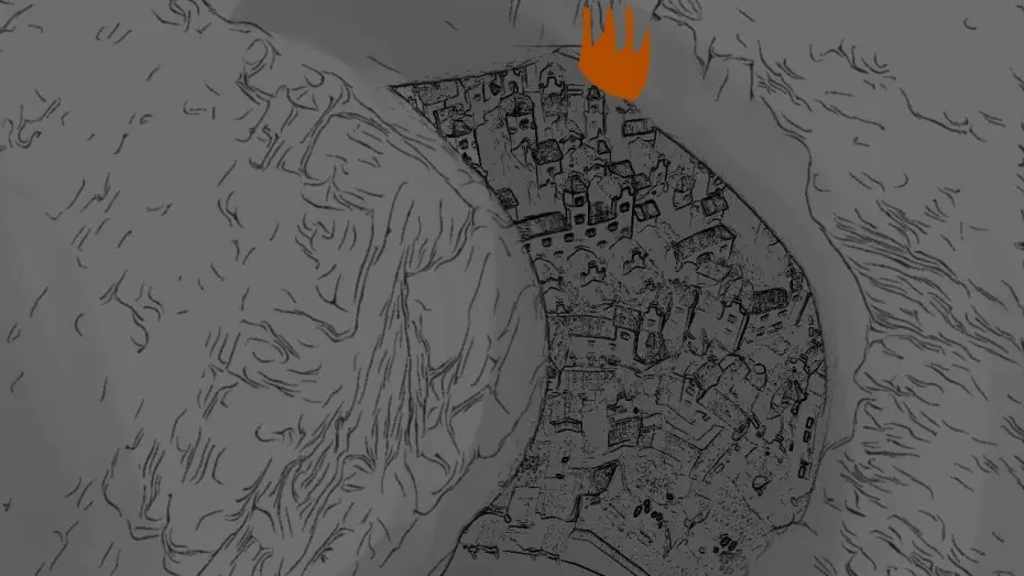 Видео к фильму Thera: The Inverted Planet — First Storyboard Test for “Thera: The Inverted Planet”