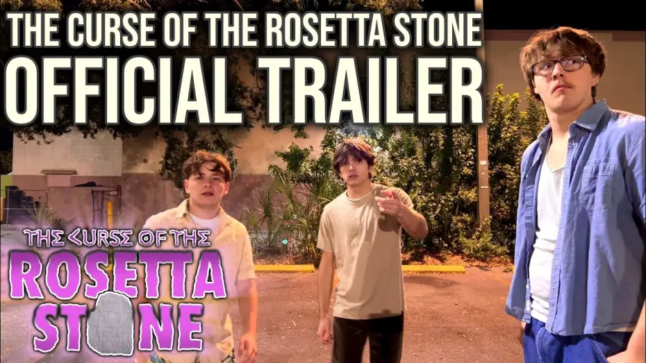 Видео к фильму The Curse of the Rosetta Stone — THE CURSE OF THE ROSETTA STONE | OFFICIAL TRAILER
