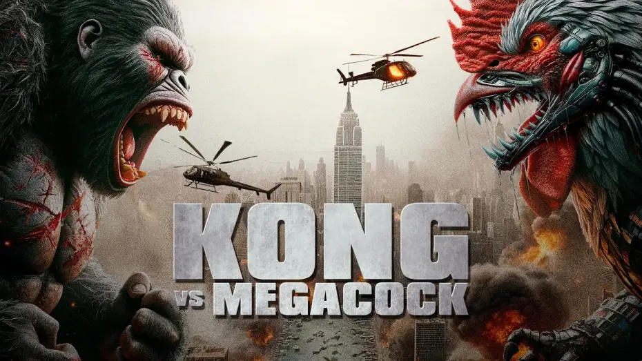 Видео к фильму Kong vs. Megacock — Kong vs. Megacock | Official Trailer | Sci-fi Horror