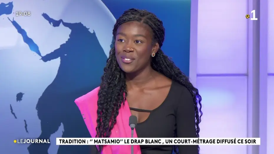 Видео к фильму Matsamiyo — Aaliyah Issoufou, actrice du court-métrage " Matsamio" , était l'invitée du journal.