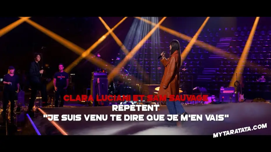Видео к фильму Taratata numéro 600 — #Taratata600 Les répètes avec Clara Luciani / Sam Sauvage (2025)