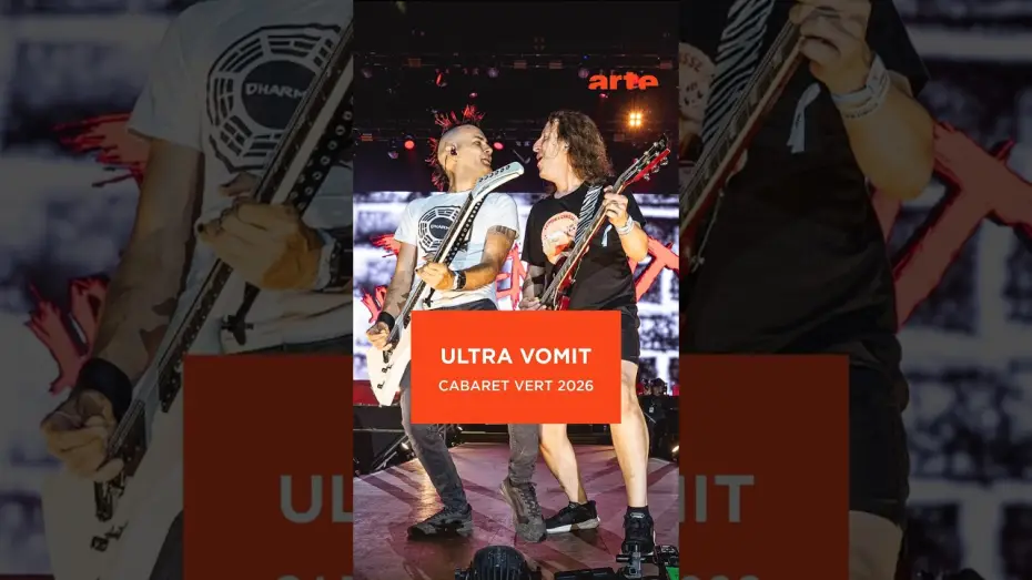 Видео к фильму Ultra Vomit - Cabaret Vert 2026 — Ultra Vomit collectionne les canards (vivants) sur scène à Cabaret Vert #live #metal - ARTE Concert