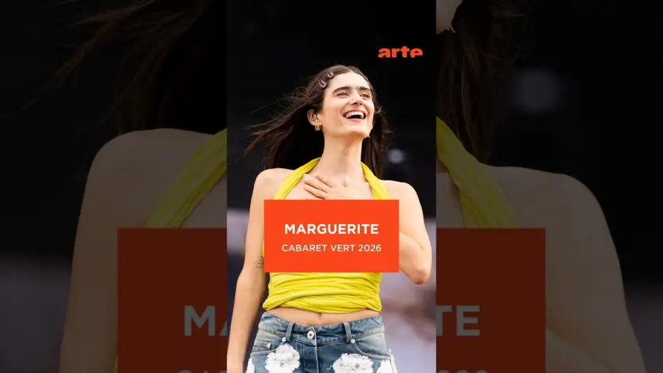 Видео к фильму Marguerite - Cabaret Vert 2026 — Marguerite offre une prestation à fleur de peau à Cabaret Vert #live #pop #StarAc - ARTE Concert