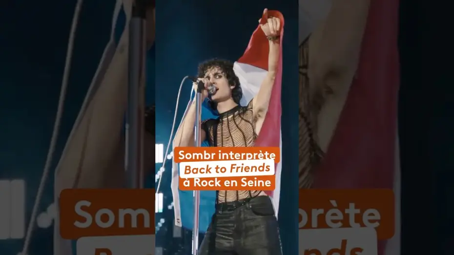 Видео к фильму Sombr - Rock en Seine 2026 — Sombr met le feu à Rock en Seine avec son titre « Back to Friends »