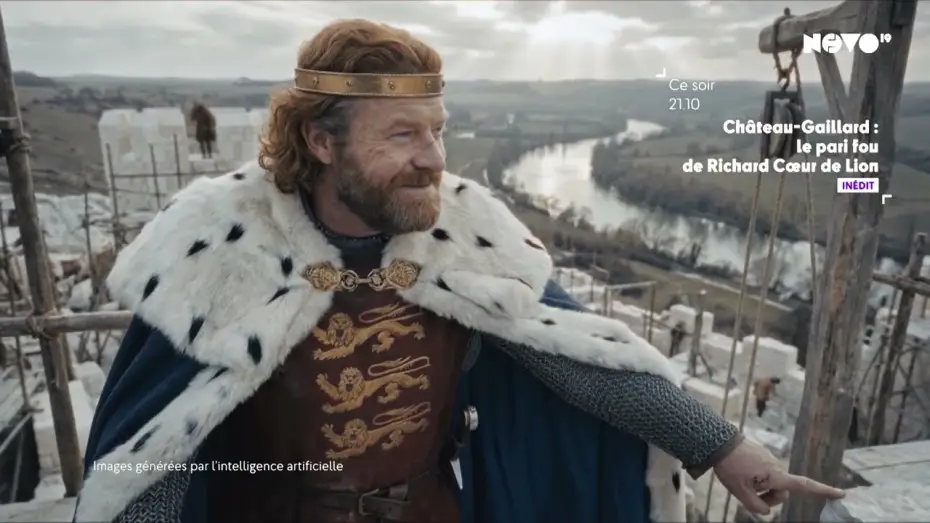 Видео к фильму Château Gaillard : le pari fou de Richard Coeur de Lion — Château Gaillard le pari fou de Richard Cœur de Lion sur NOVO19 lundi 14 septembre 2026