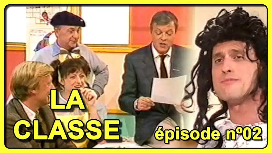 Видео к фильму La Classe, les plus grands sketchs — LA CLASSE (épisode 2) - FR3 - 1987-1994