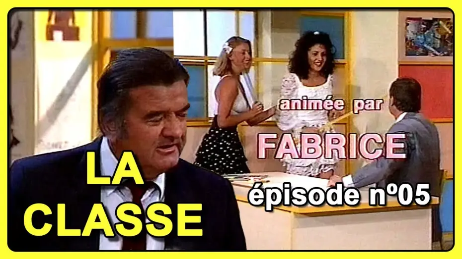 Видео к фильму La Classe, les plus grands sketchs — LA CLASSE [épisode 5 - Fabrice, Blèze, Bigard, Lagaf’, Muriel Monte Au Ciel] - FR3 - 14.09.1988
