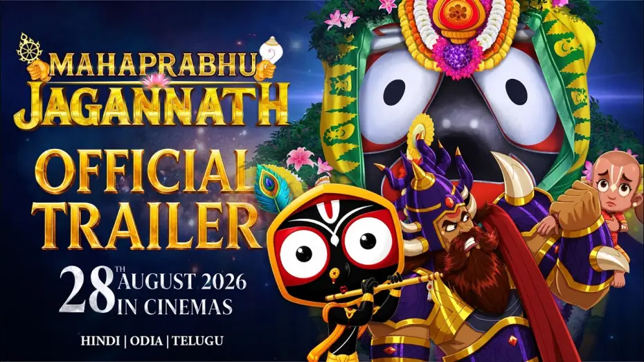 Видео к фильму Mahaprabhu Jagannath — Mahaprabhu Jagannath Movie - Official Trailer | Hindi | Releasing In Cinemas 28th August 2026