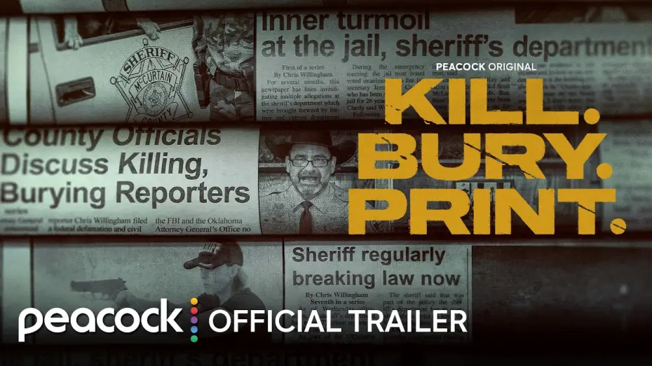 Видео к фильму Kill. Bury. Print. — Kill. Bury. Print. | Official Trailer | Peacock Original