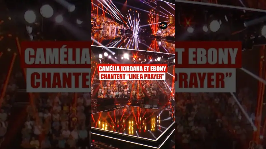 Видео к фильму Taratata fête le Zénith 1984 — Camélia Jordana / Ebony"Like A Prayer" (Madonna)