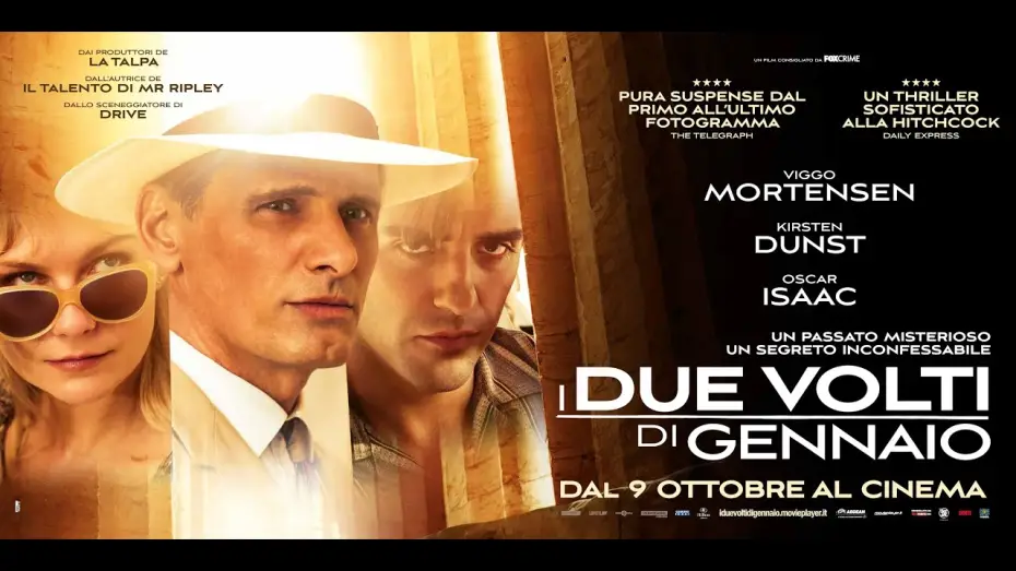 Видео к фильму Два лика января — I Due Volti di Gennaio - Trailer Ufficiale Italiano