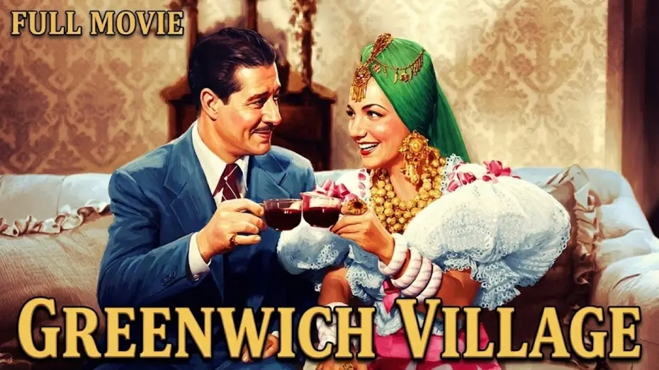 Видео к фильму Greenwich Village — ⭐ Greenwich Village (1944) Full Movie | Don Ameche, Carmen Miranda | Musical Comedy | Public Domain