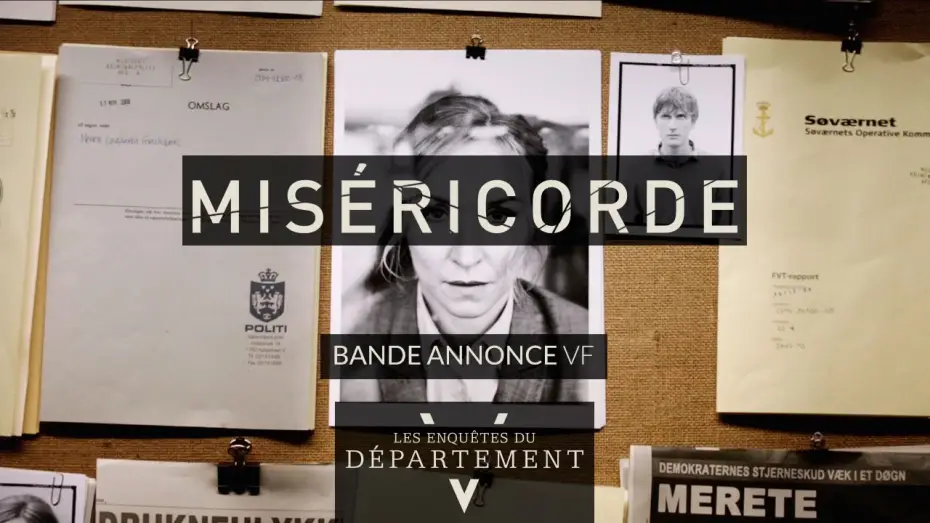 Видео к фильму Мистериум. Начало — Les Enquêtes du Département V : MISERICORDE - Bande Annonce VF