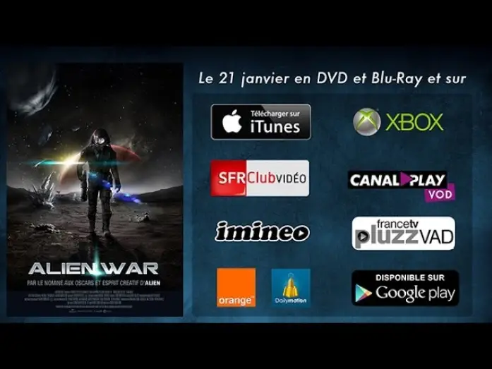 Видео к фильму В плену у космоса — Alien War - Disponible le 21 janvier en VOD, DVD et BluRay