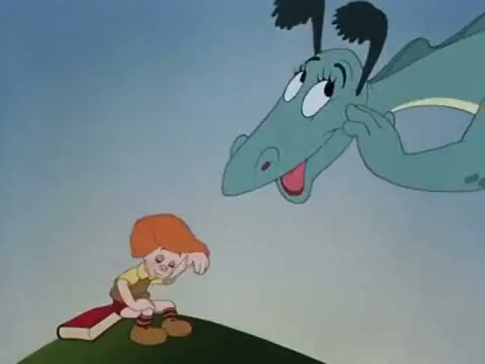 Видео к фильму Несговорчивый дракон — Forgotten Disney Classic Movie  - Reluctant Dragon Original Trailer