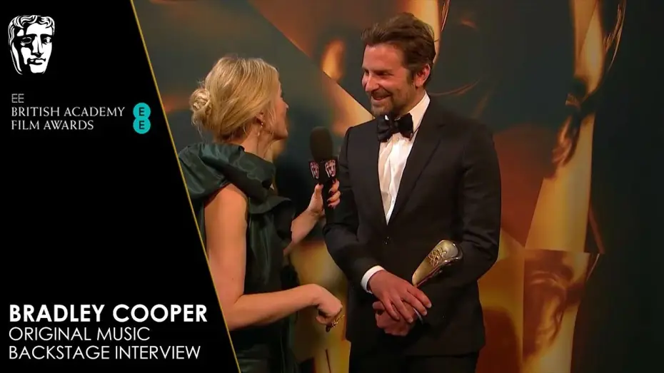 Видео к фильму Звезда родилась | Bradley Cooper Reacts to Winning Original Music for A Star Is Born | EE BAFTA Film Awards 2019